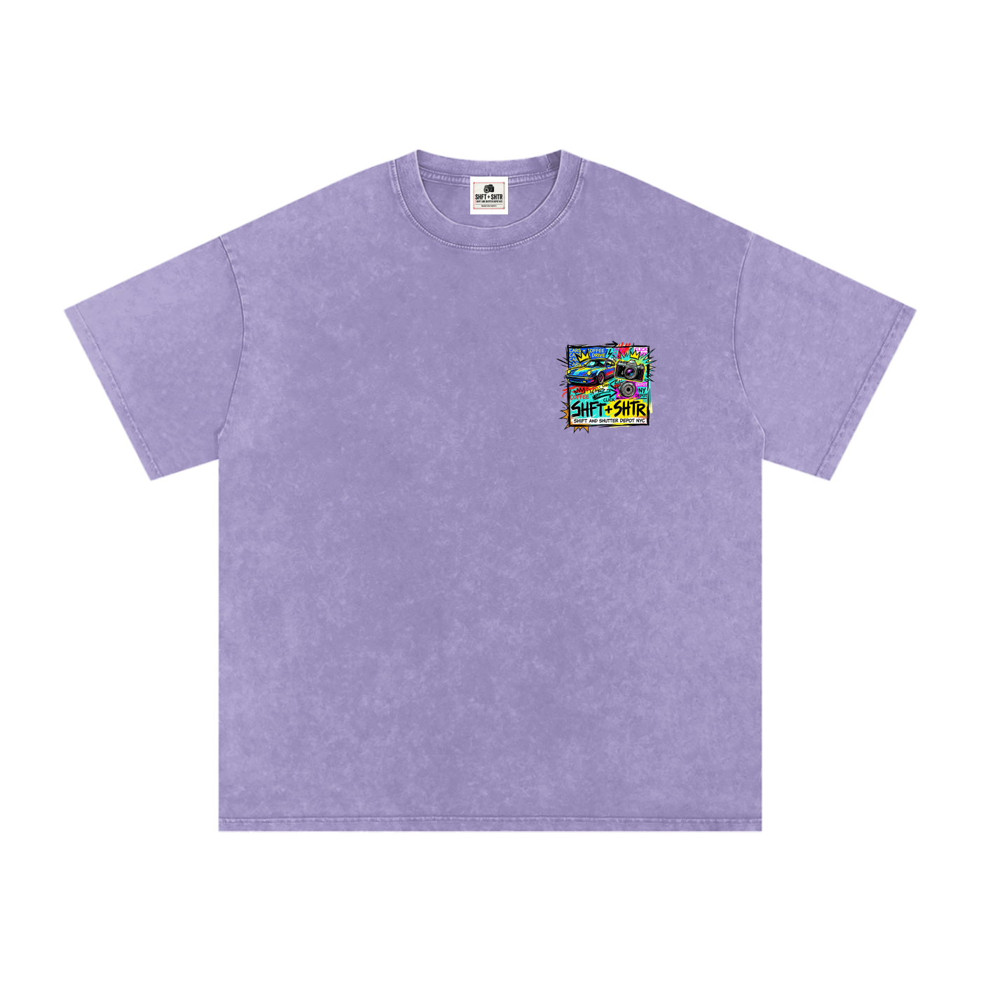 Depot Blues Snow Washed Oversized T-Shirt