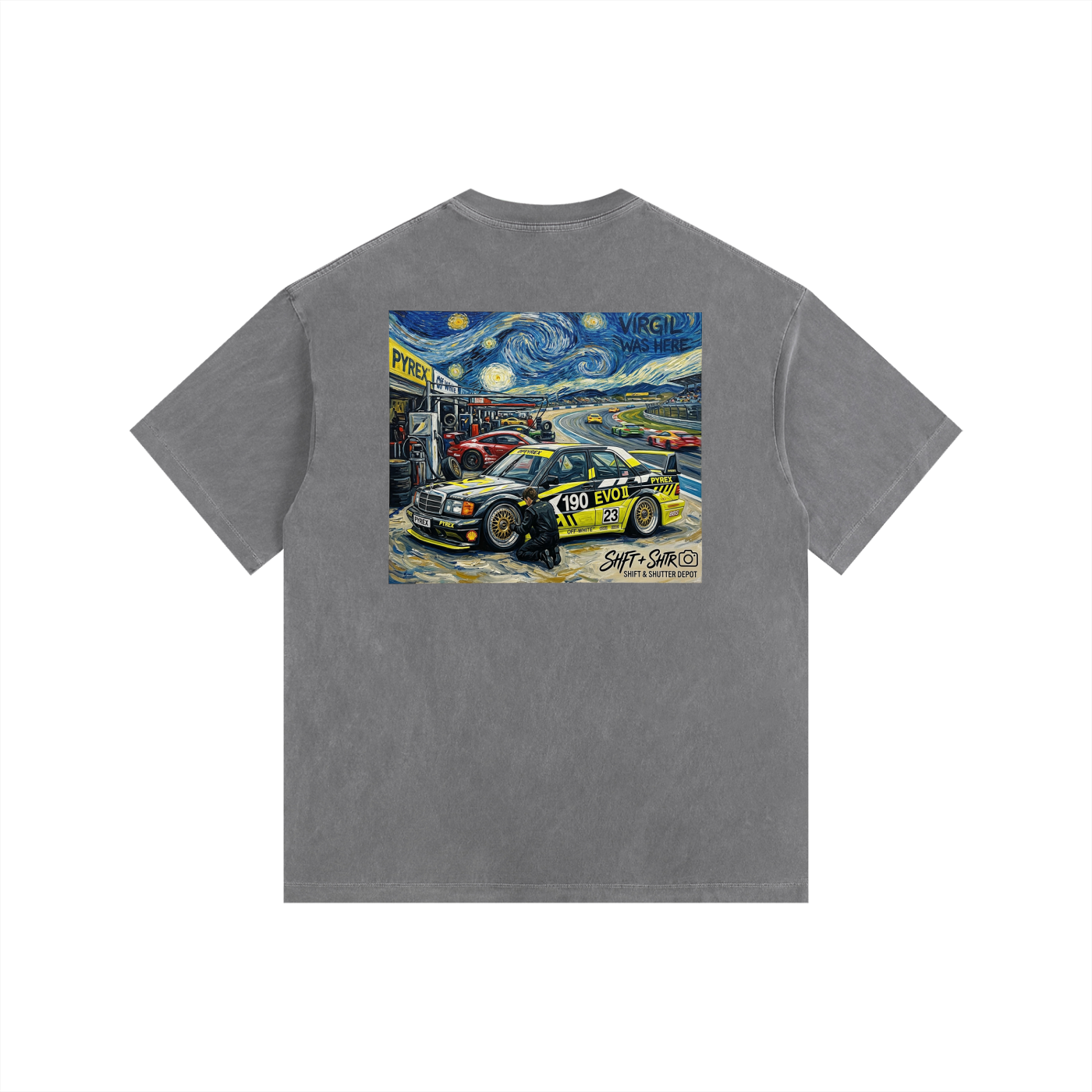 VA Evo II Vintage Washed Oversized T-Shirt
