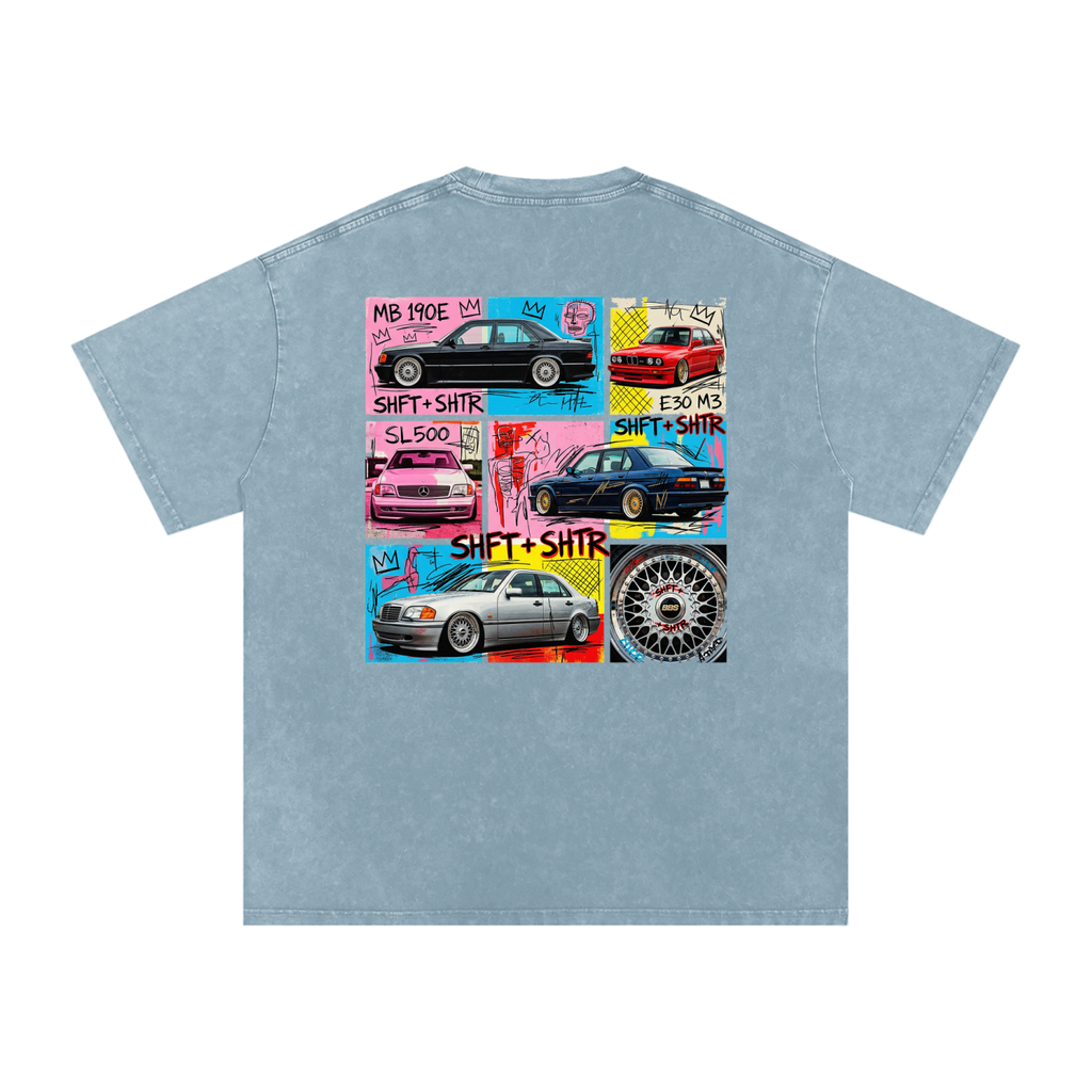 New Jack City Snow Washed Oversized  T-Shirt