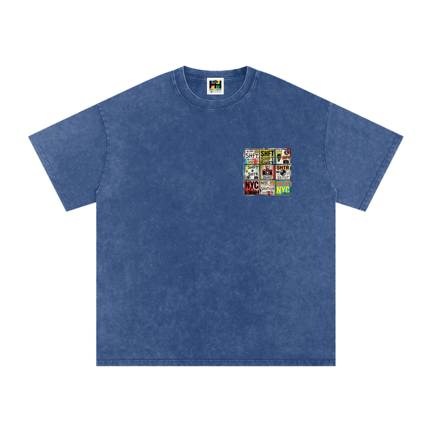 New Jack City Snow Washed Oversized  T-Shirt