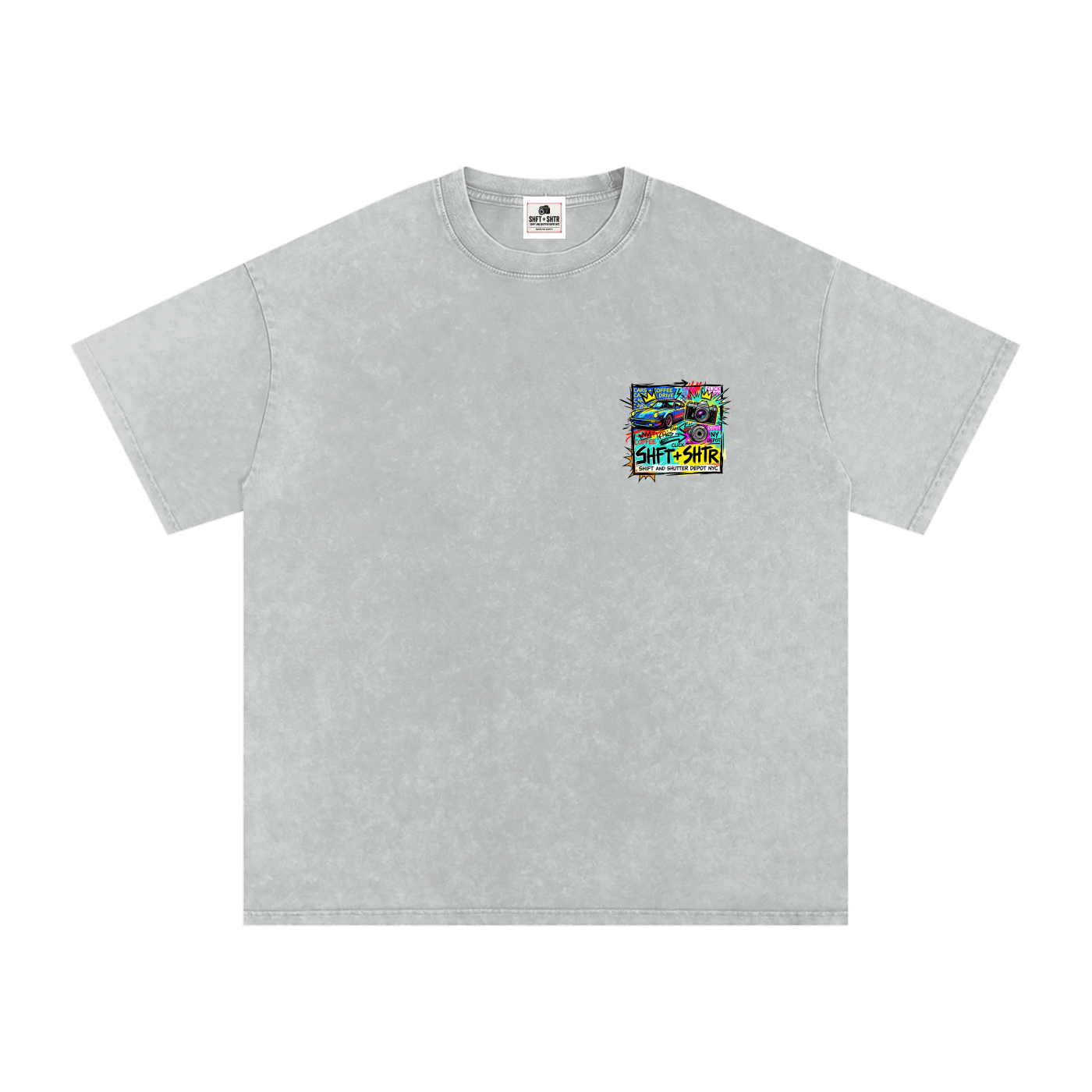 Depot Blues Snow Washed Oversized T-Shirt