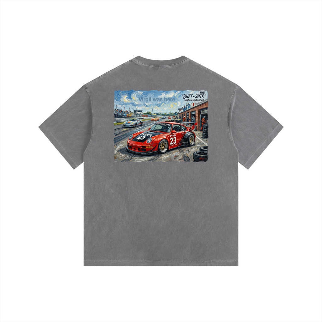 Pyrex Racing Vision Vintage Washed Oversized T-Shirt