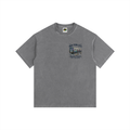 Queensbound Vintage Washed Oversized Cotton T-Shirt