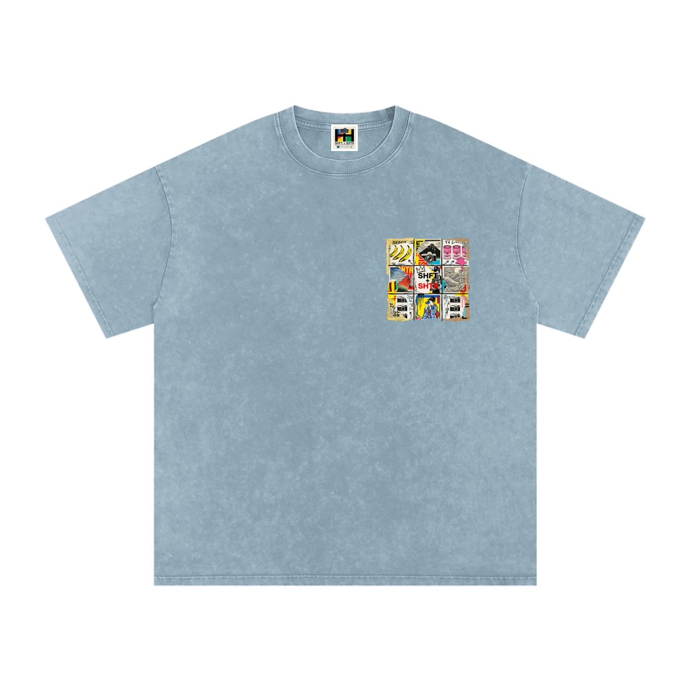 Nippon Depot Snow Washed Oversized T-Shirt