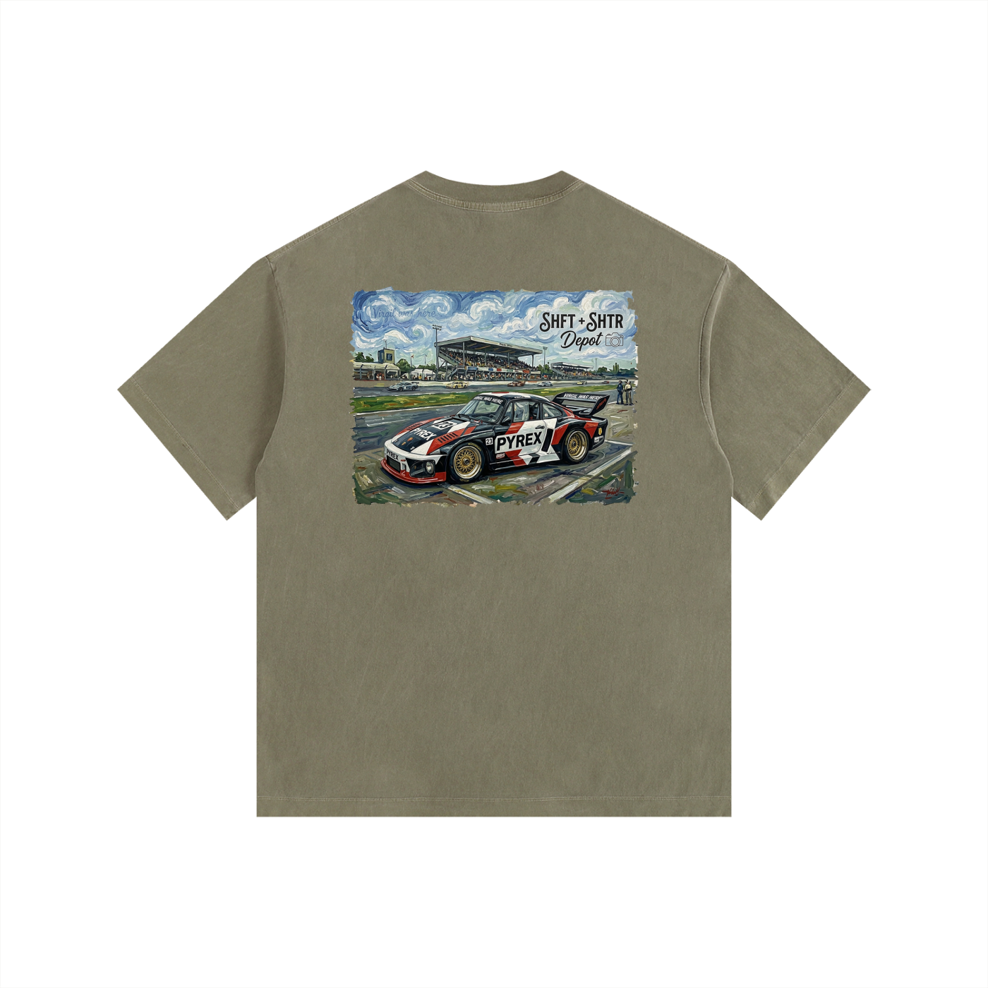 VA Slantnose Vintage Washed Oversized T-Shirt