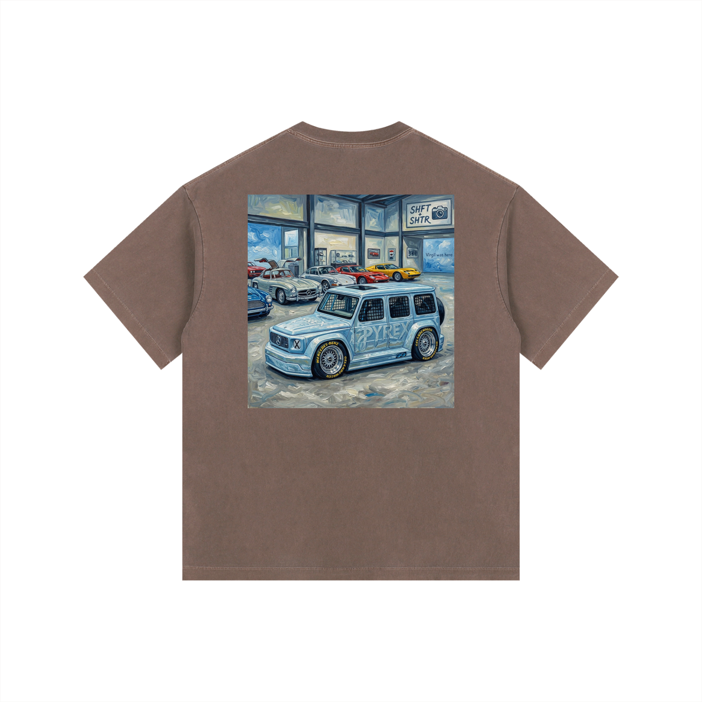 VA Geländewagen GT Vintage Washed Oversized T-Shirt