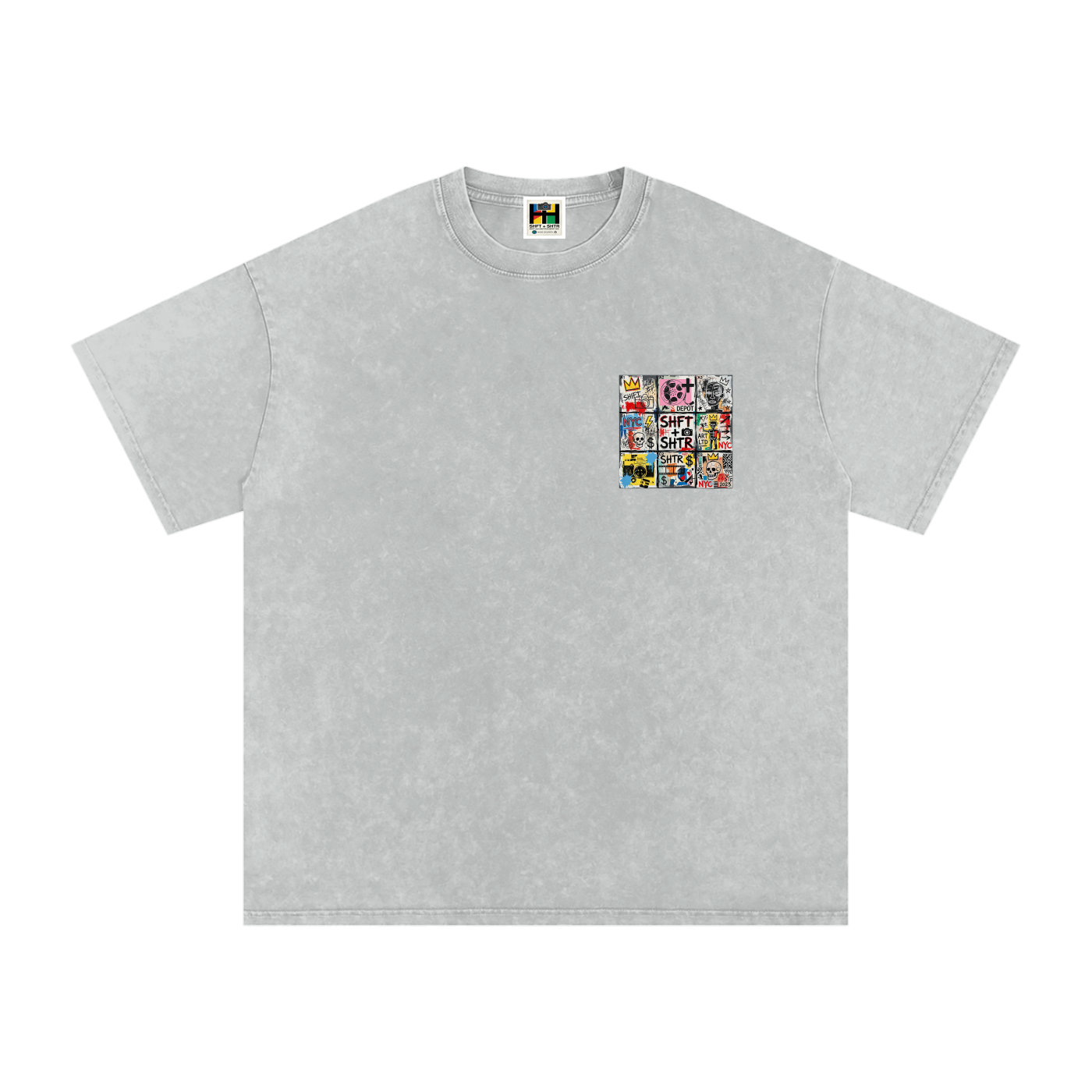 911 Snow Washed Oversized T-Shirt