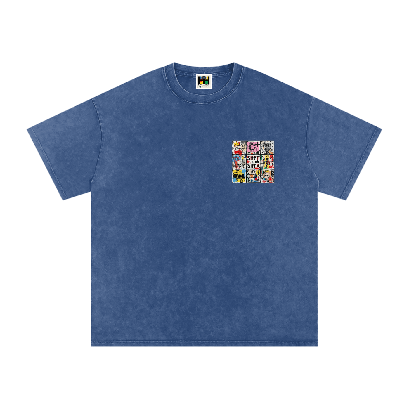 911 Snow Washed Oversized T-Shirt