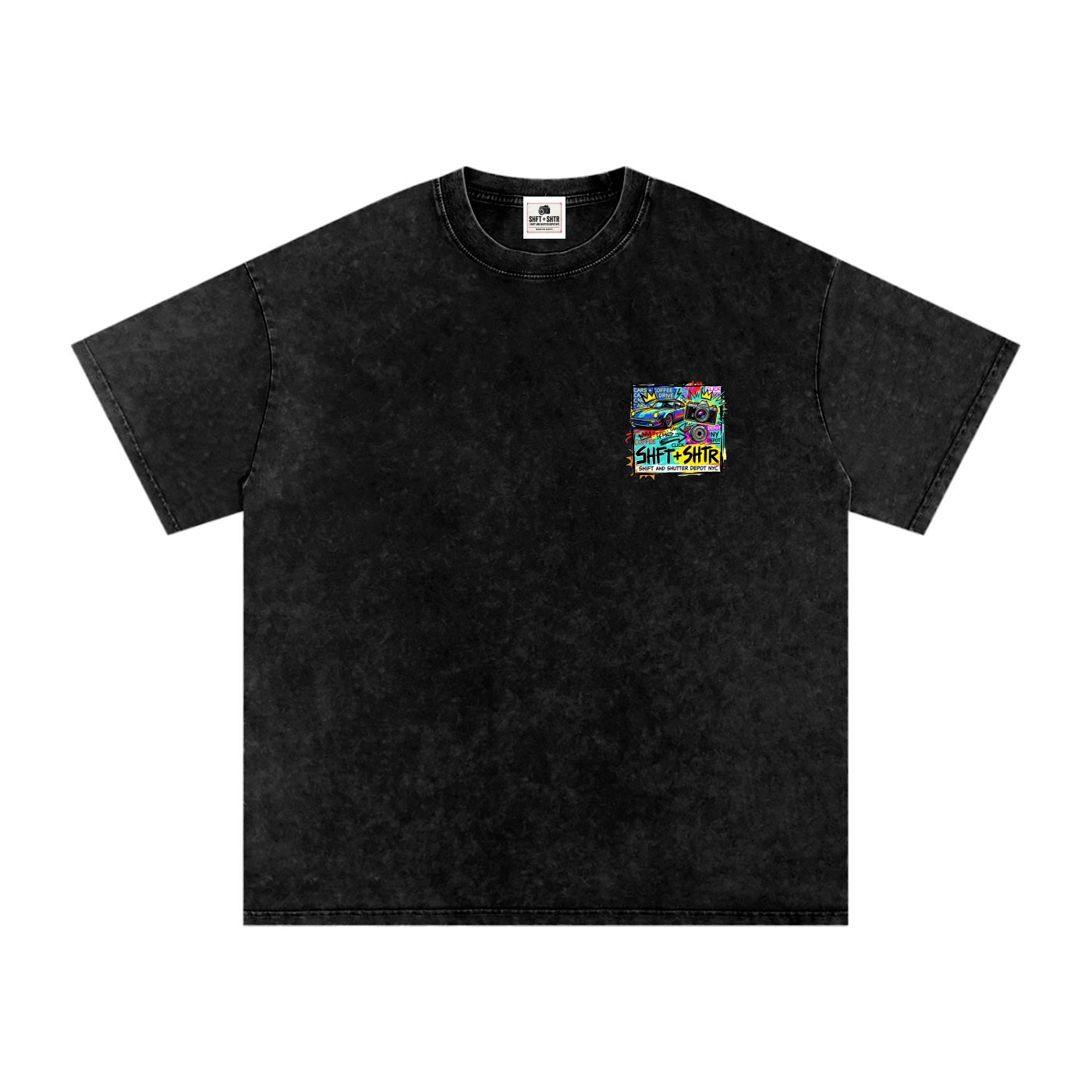 Depot Blues Snow Washed Oversized T-Shirt