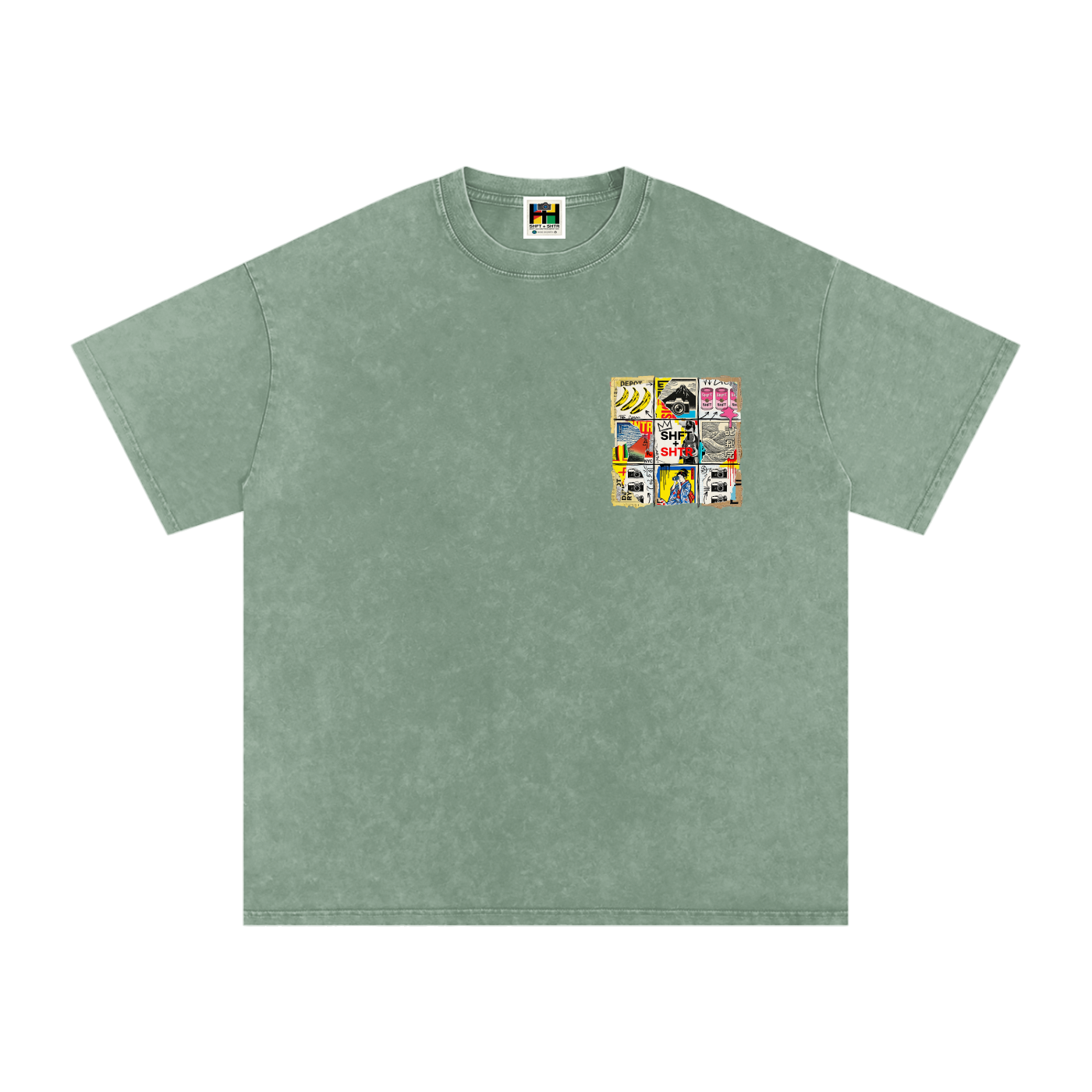 Nippon Depot Snow Washed Oversized T-Shirt
