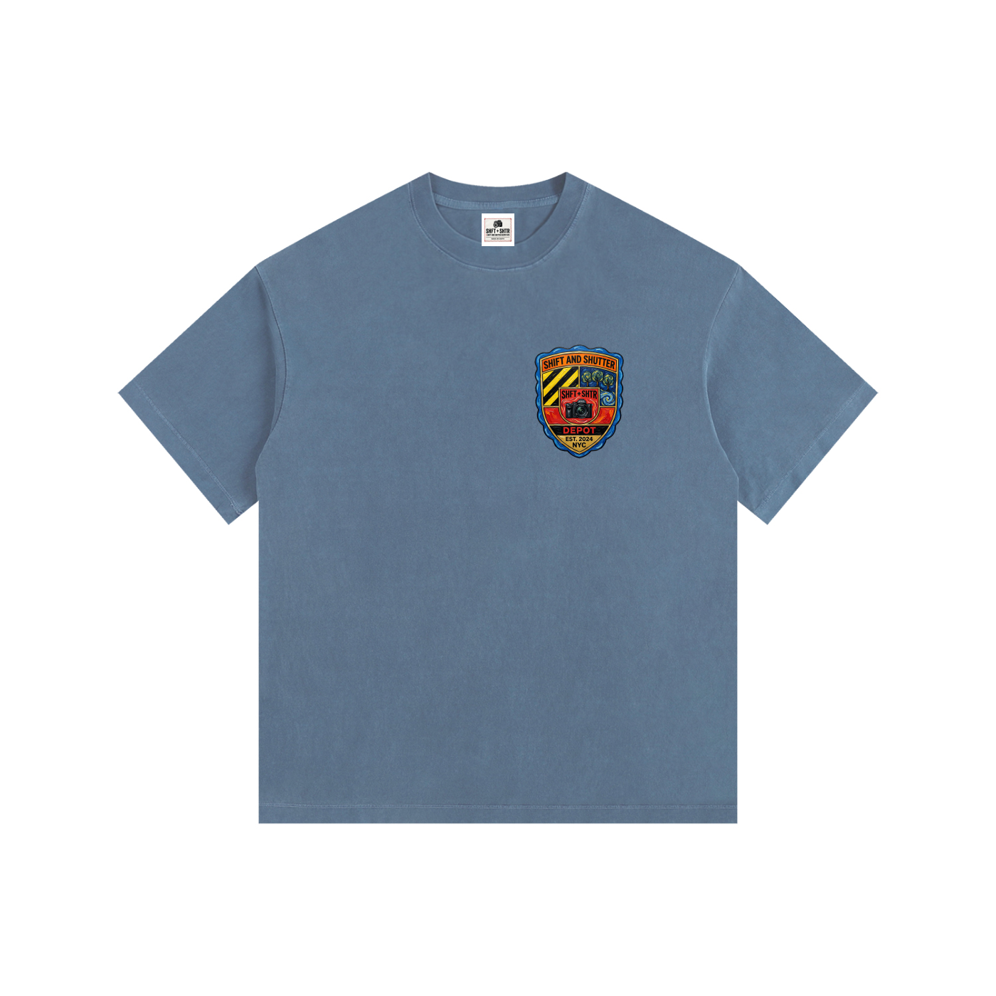 Pyrex Racing Vintage Washed Oversized 997 T-Shirt
