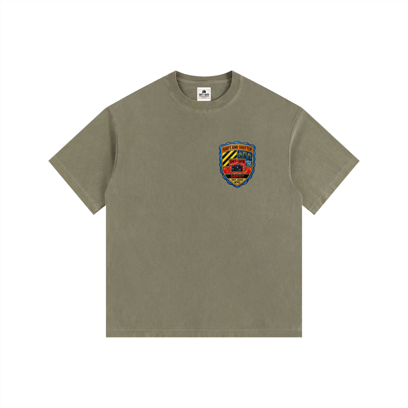 Pyrex Racing Vintage Washed Oversized 997 T-Shirt