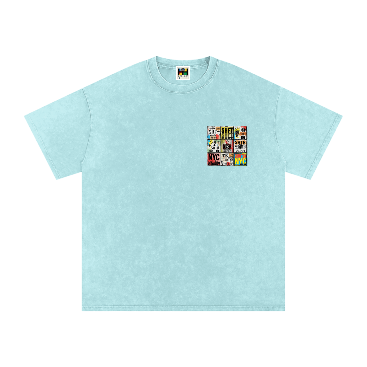 New Jack City Snow Washed Oversized  T-Shirt