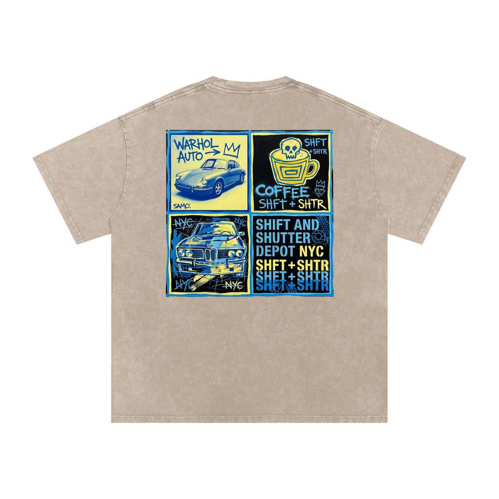Depot Blues Snow Washed Oversized T-Shirt