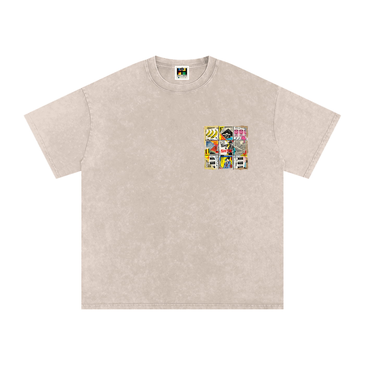 Nippon Depot Snow Washed Oversized T-Shirt