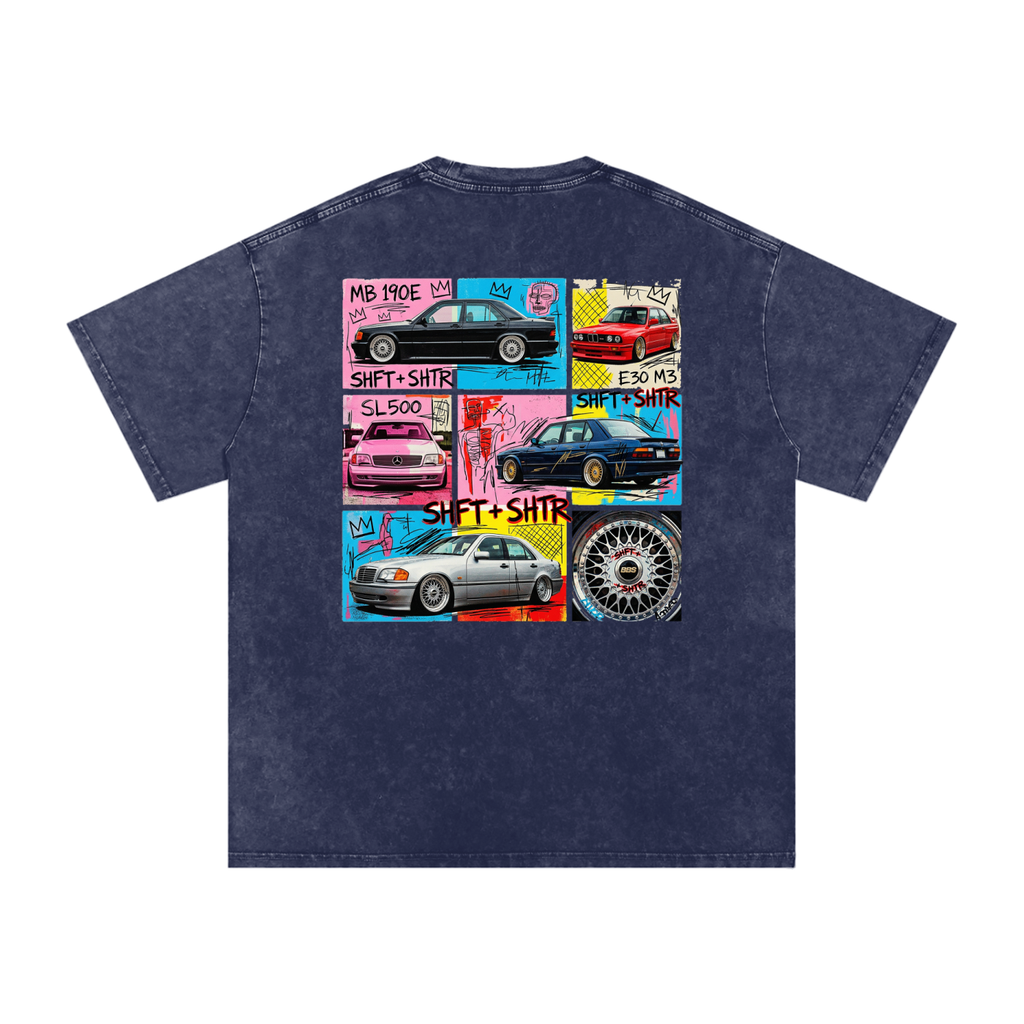 New Jack City Snow Washed Oversized  T-Shirt