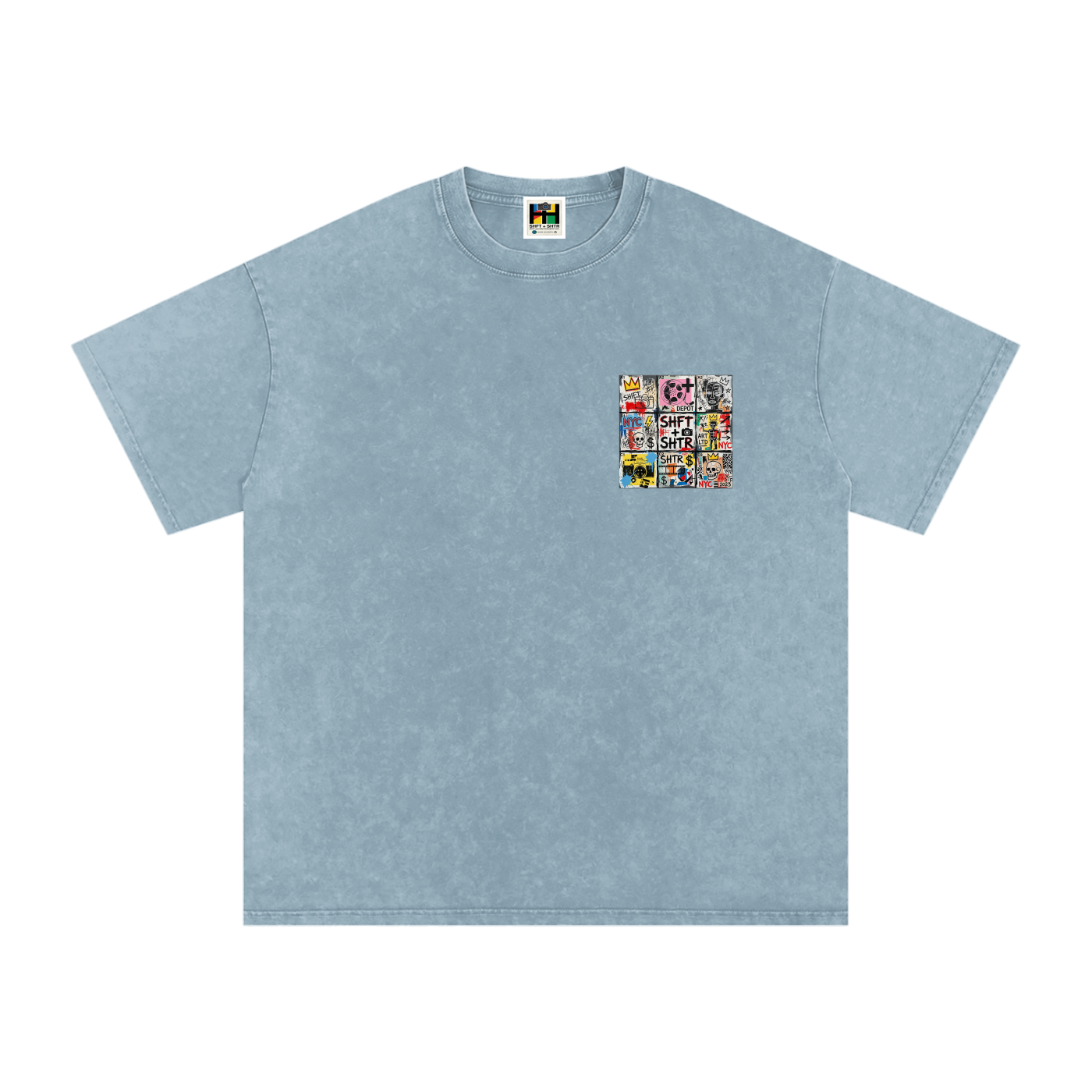 911 Snow Washed Oversized T-Shirt