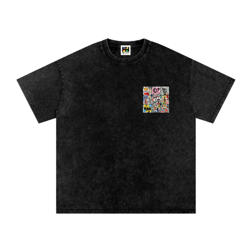 911 Snow Washed Oversized T-Shirt