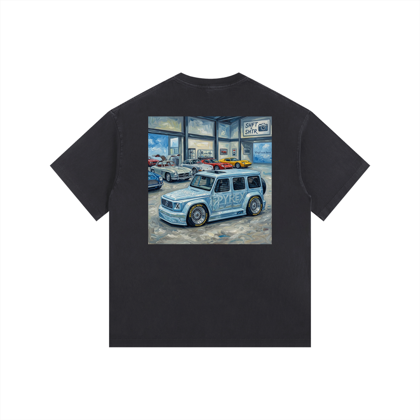 VA Geländewagen GT Vintage Washed Oversized T-Shirt
