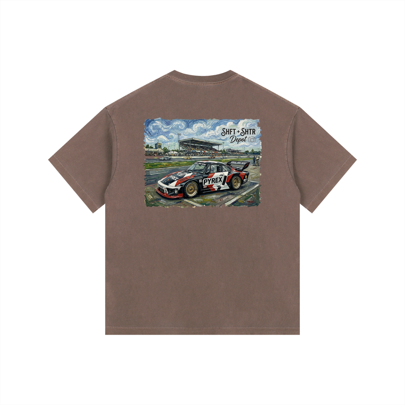 VA Slantnose Vintage Washed Oversized T-Shirt