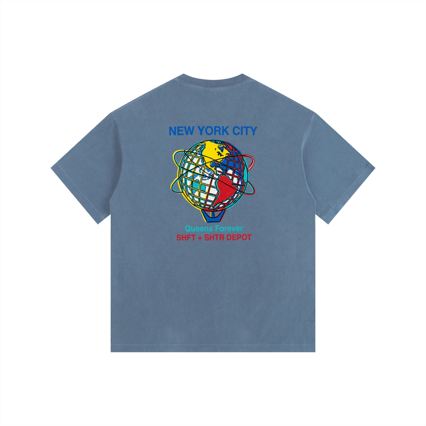 Souvenir Vintage Washed Oversized Cotton T-Shirt