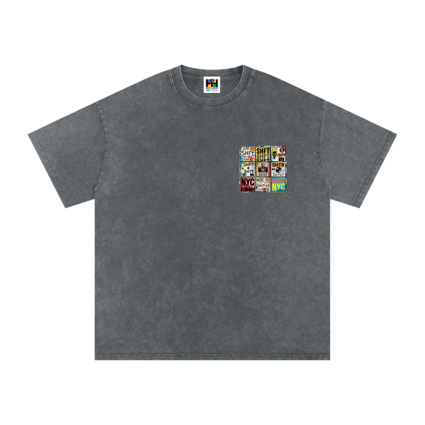 New Jack City Snow Washed Oversized  T-Shirt