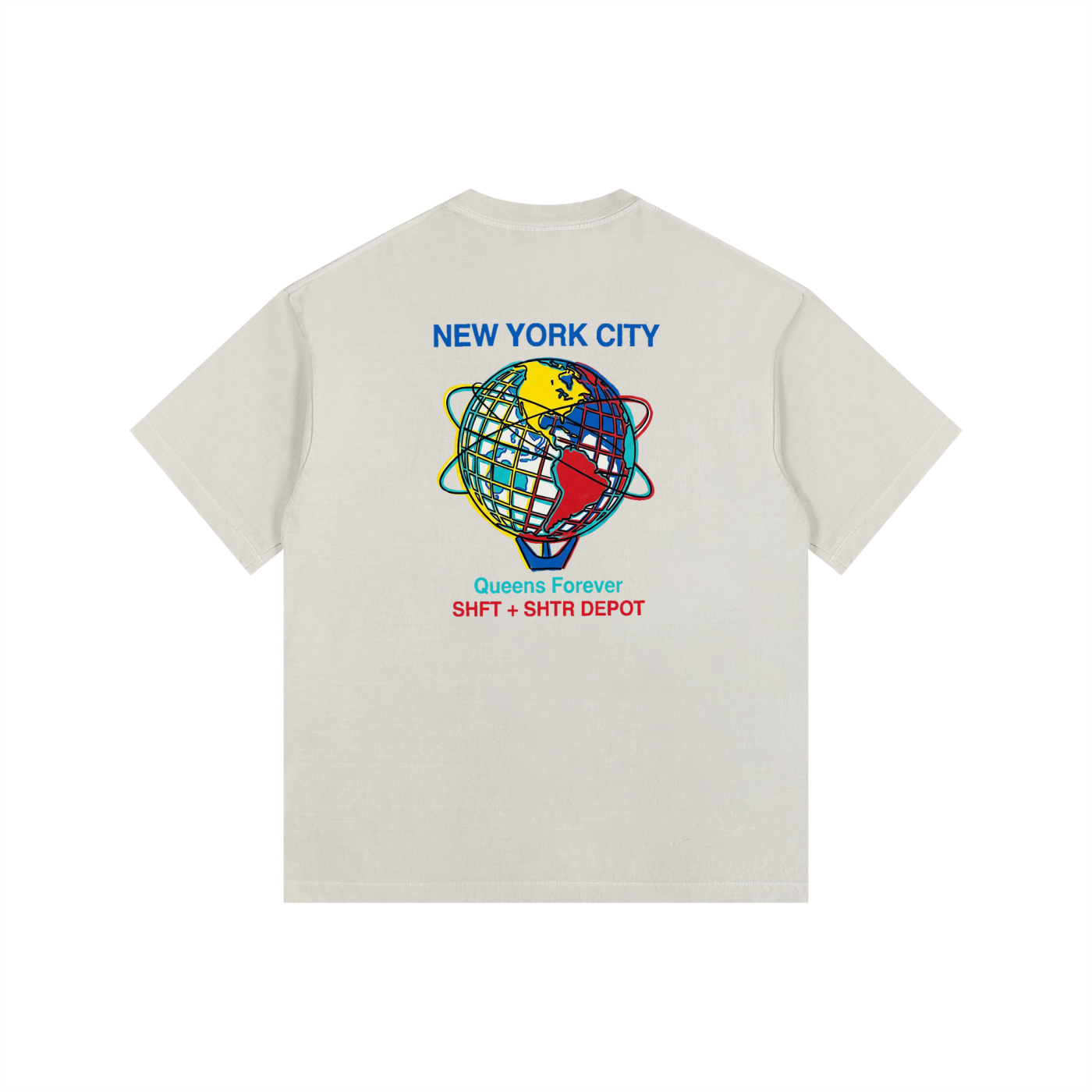 Souvenir Vintage Washed Oversized Cotton T-Shirt