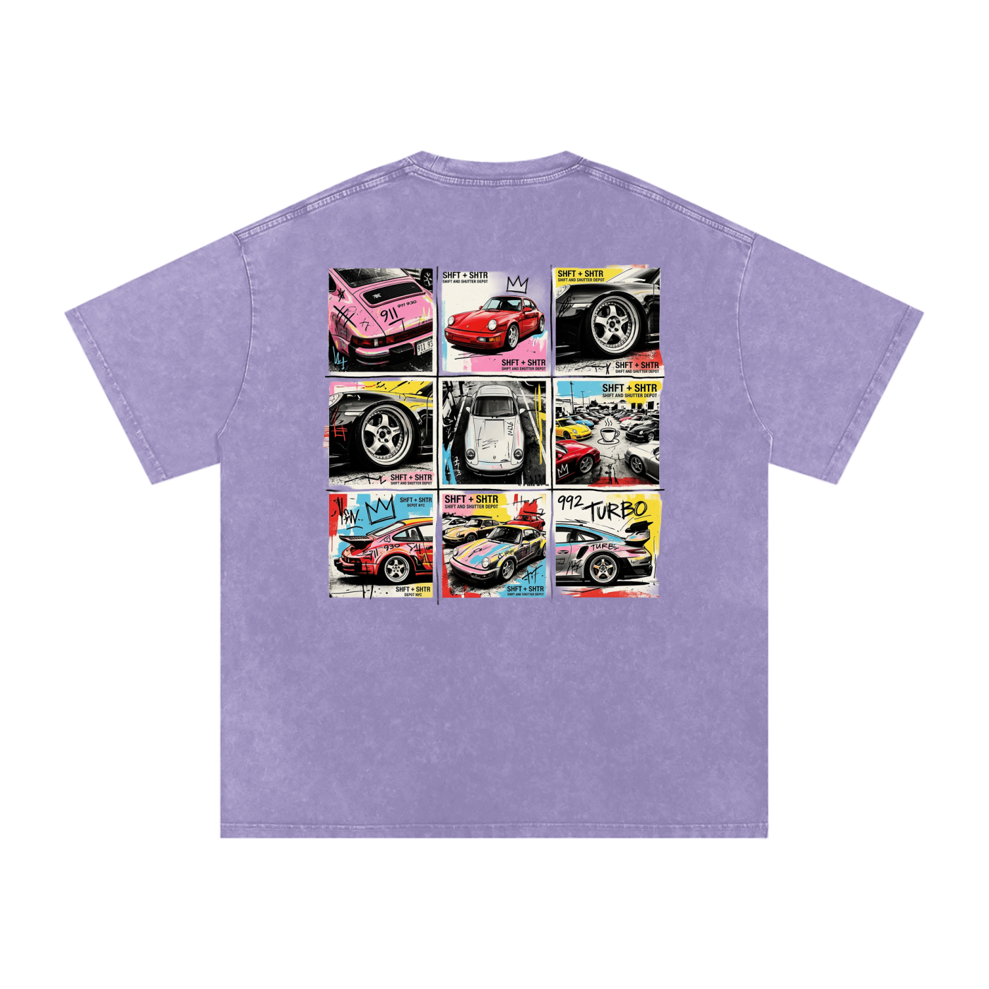 911 Snow Washed Oversized T-Shirt