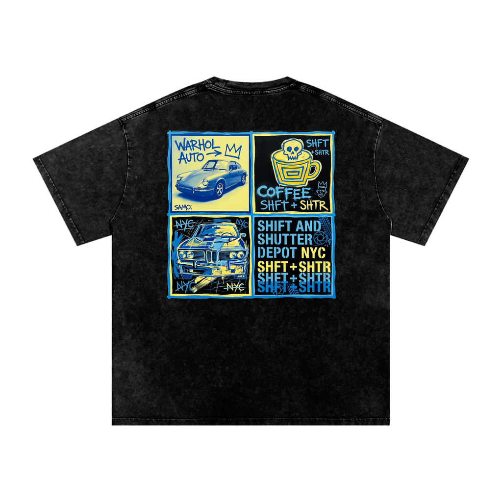 Depot Blues Snow Washed Oversized T-Shirt