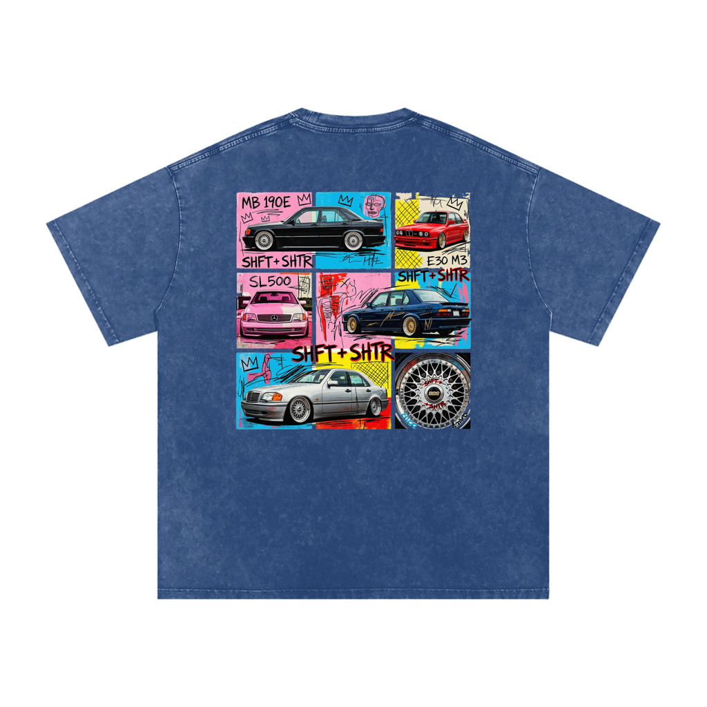 New Jack City Snow Washed Oversized  T-Shirt