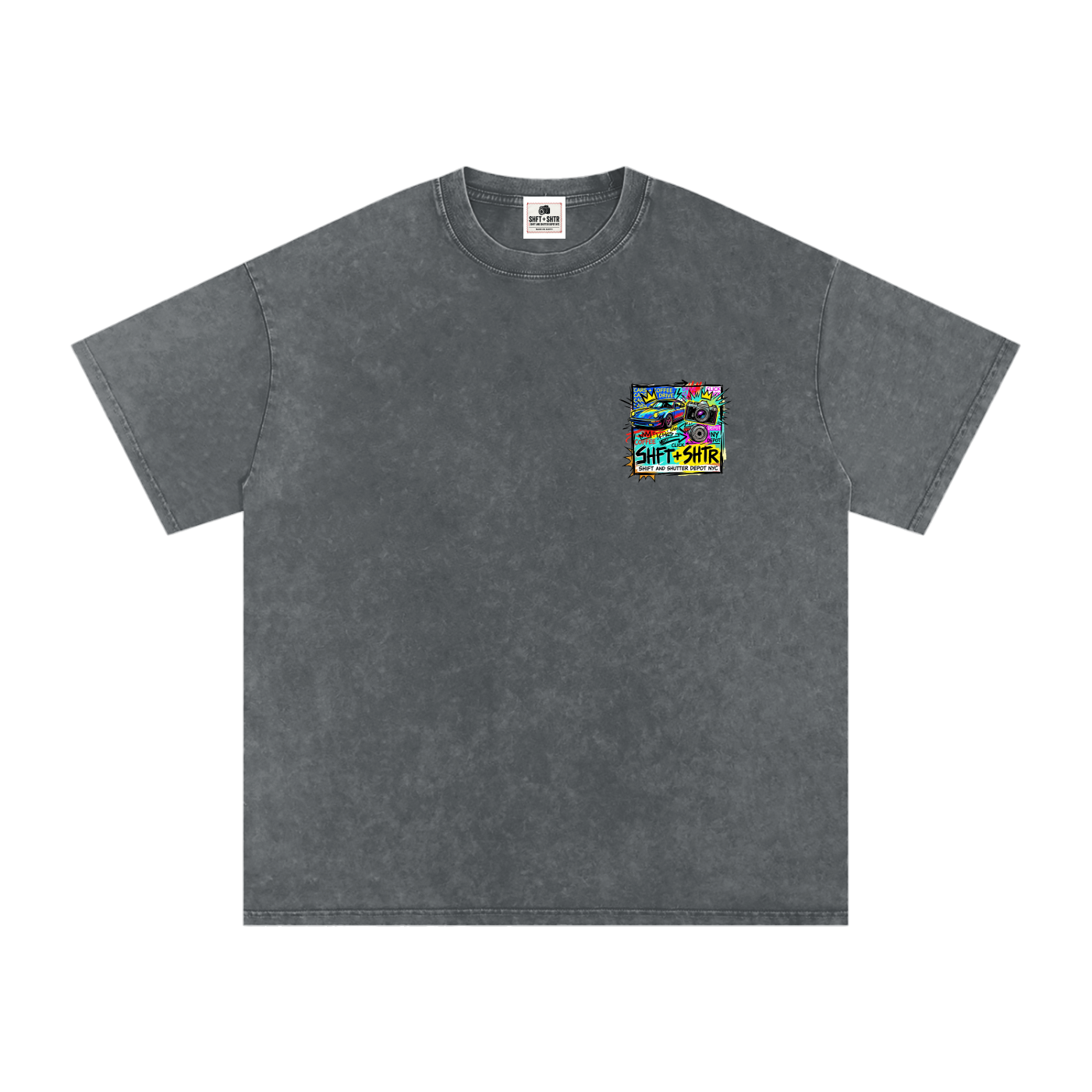 Depot Blues Snow Washed Oversized T-Shirt