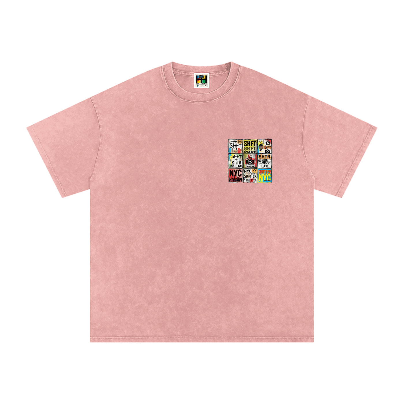 New Jack City Snow Washed Oversized  T-Shirt