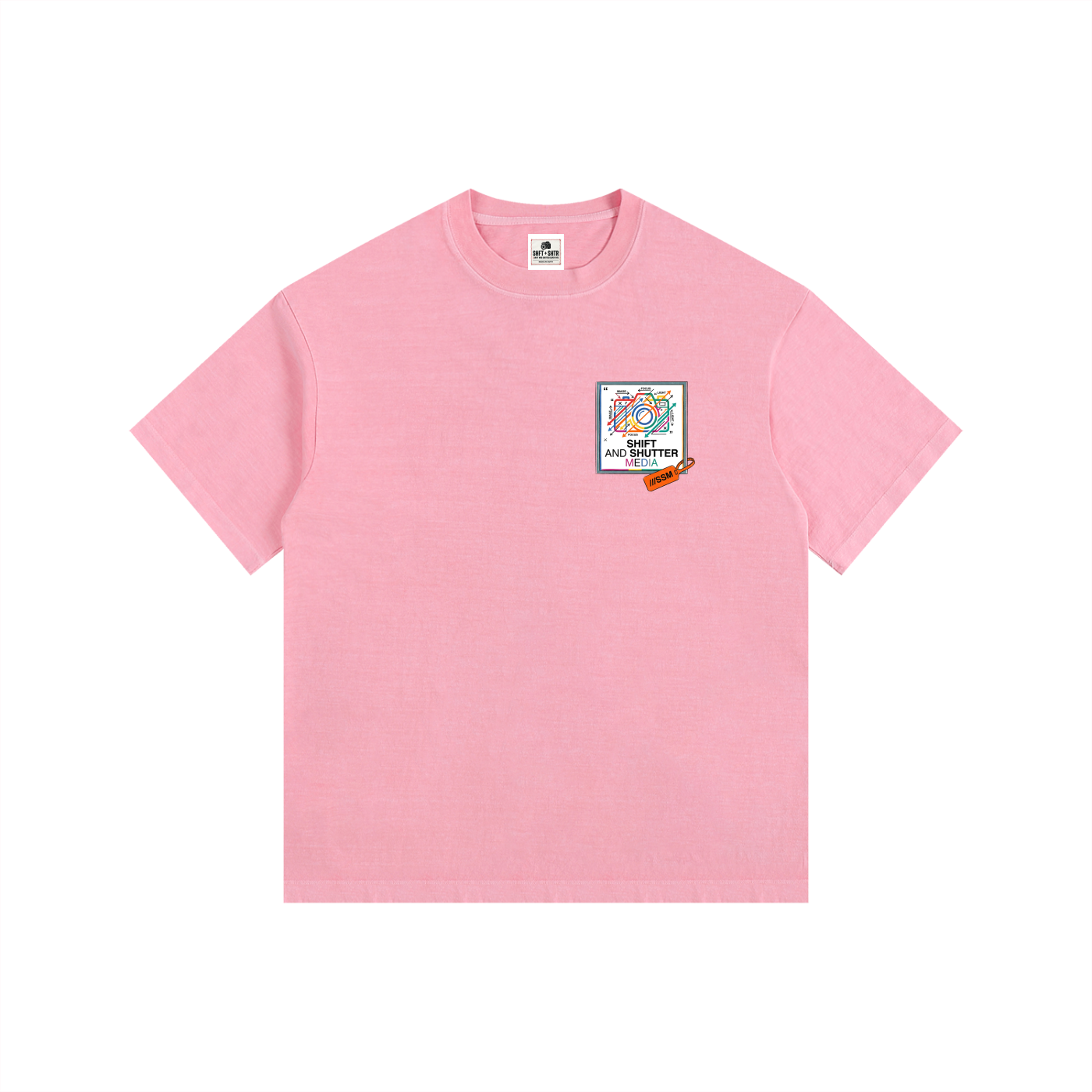 Bokeh Monsters Vintage Washed Oversized T-Shirt