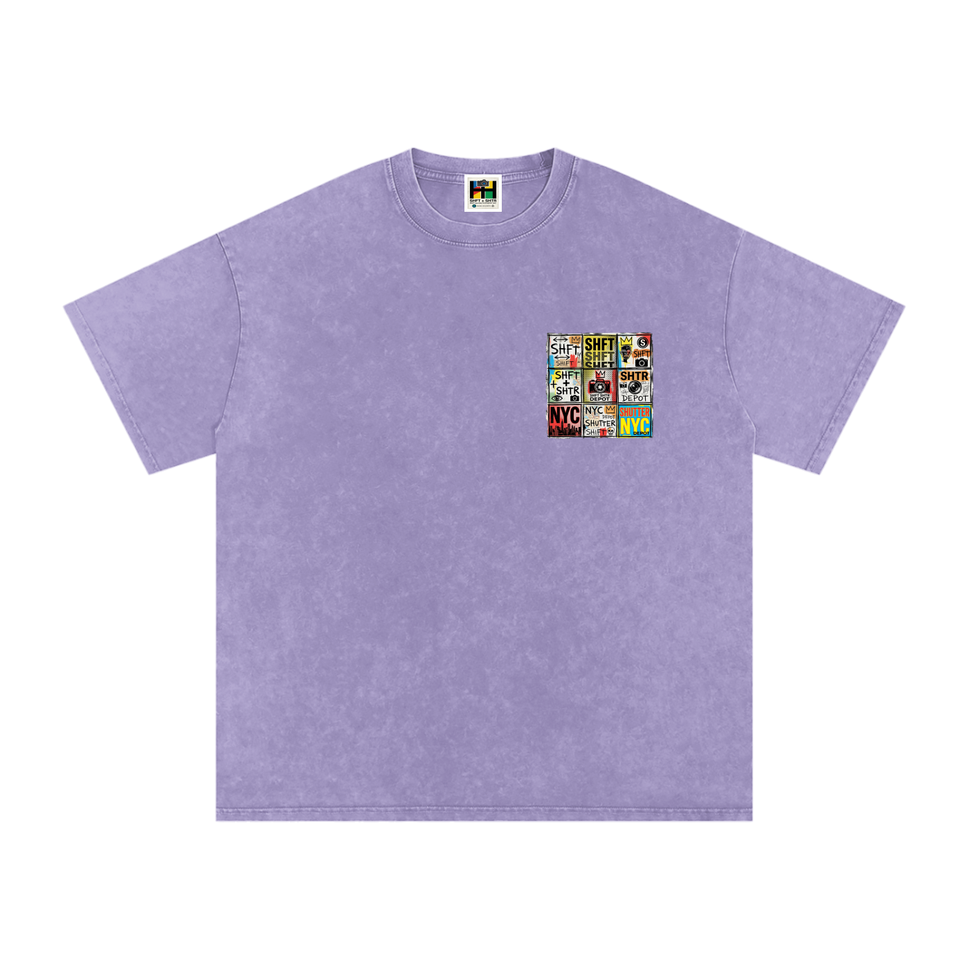 New Jack City Snow Washed Oversized  T-Shirt