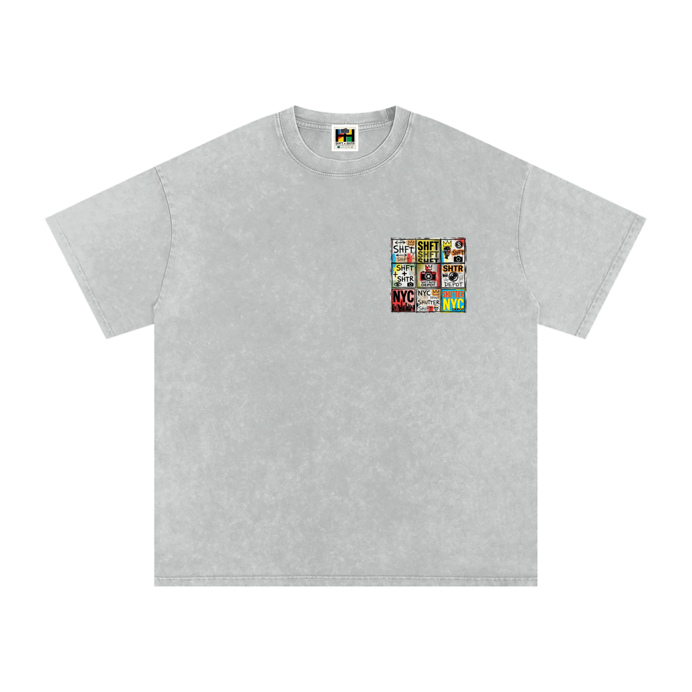 New Jack City Snow Washed Oversized  T-Shirt