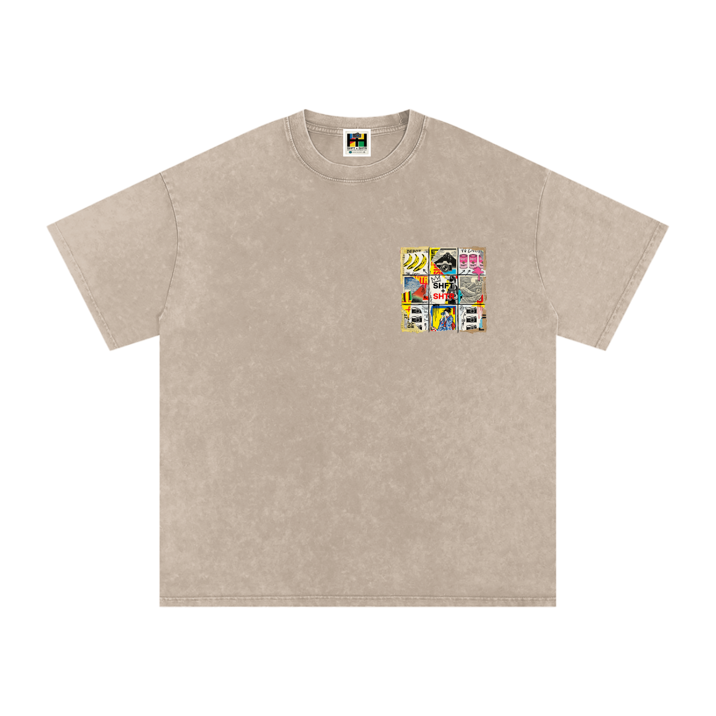 Nippon Depot Snow Washed Oversized T-Shirt
