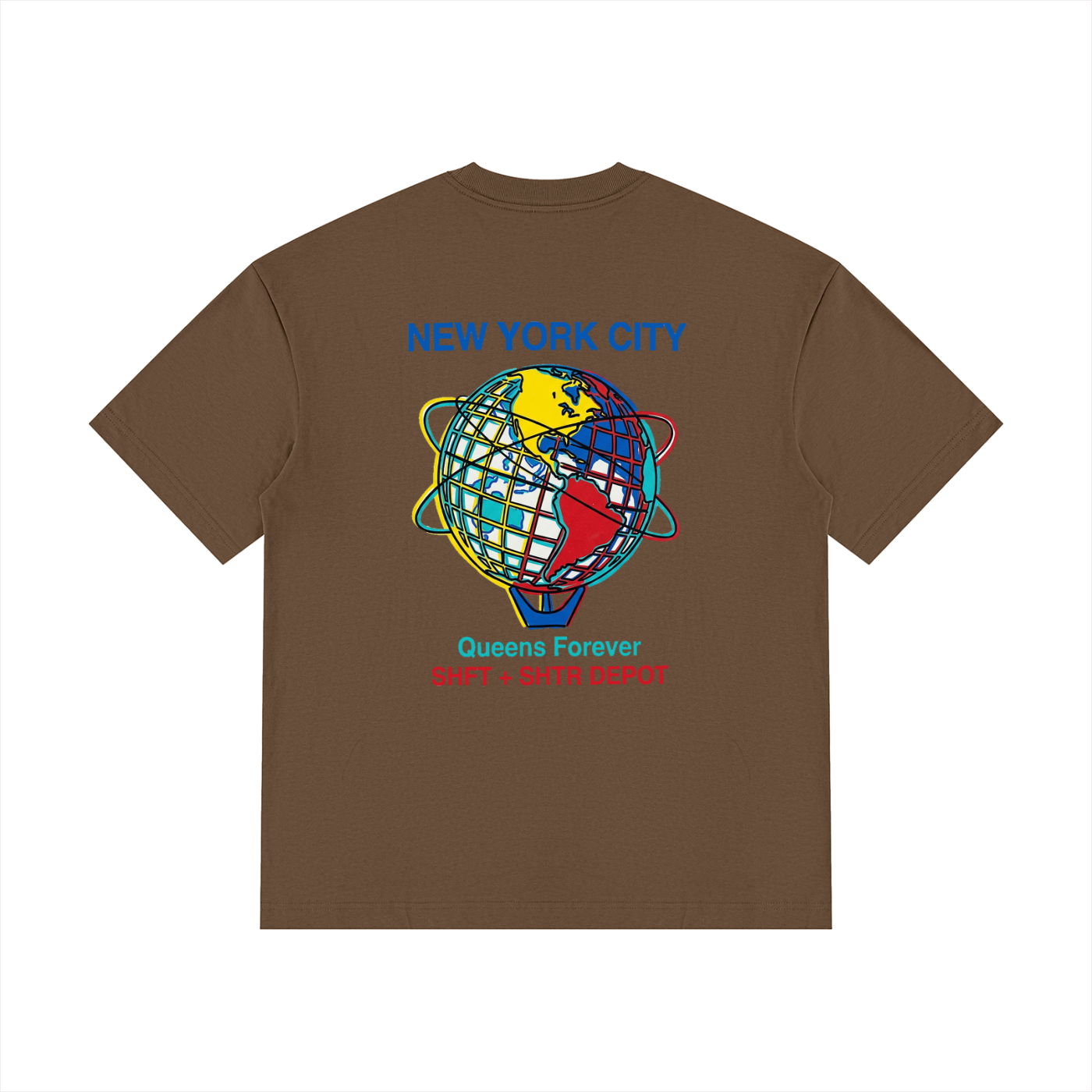Souvenir Drop Shoulder Cotton T-Shirt