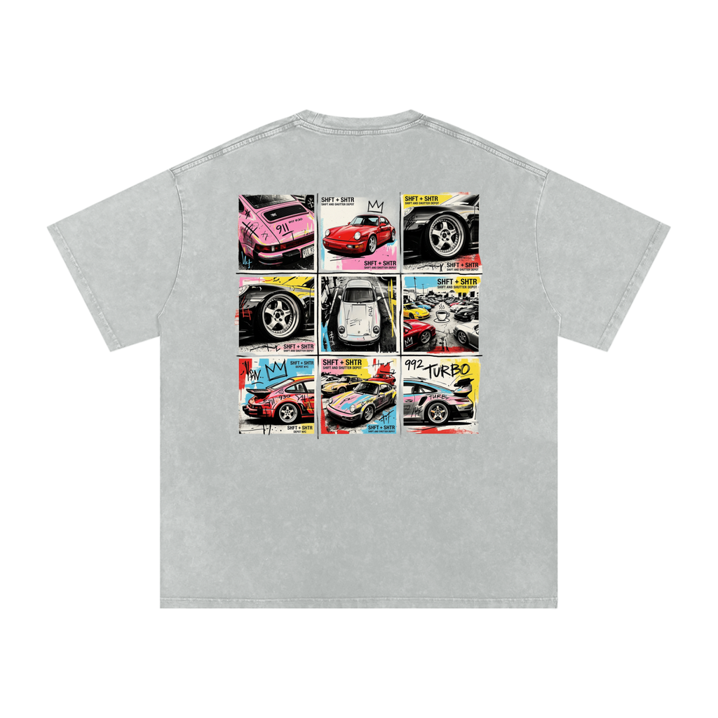 911 Snow Washed Oversized T-Shirt