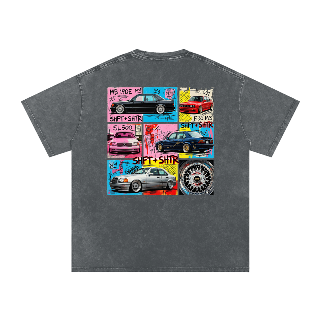 New Jack City Snow Washed Oversized  T-Shirt