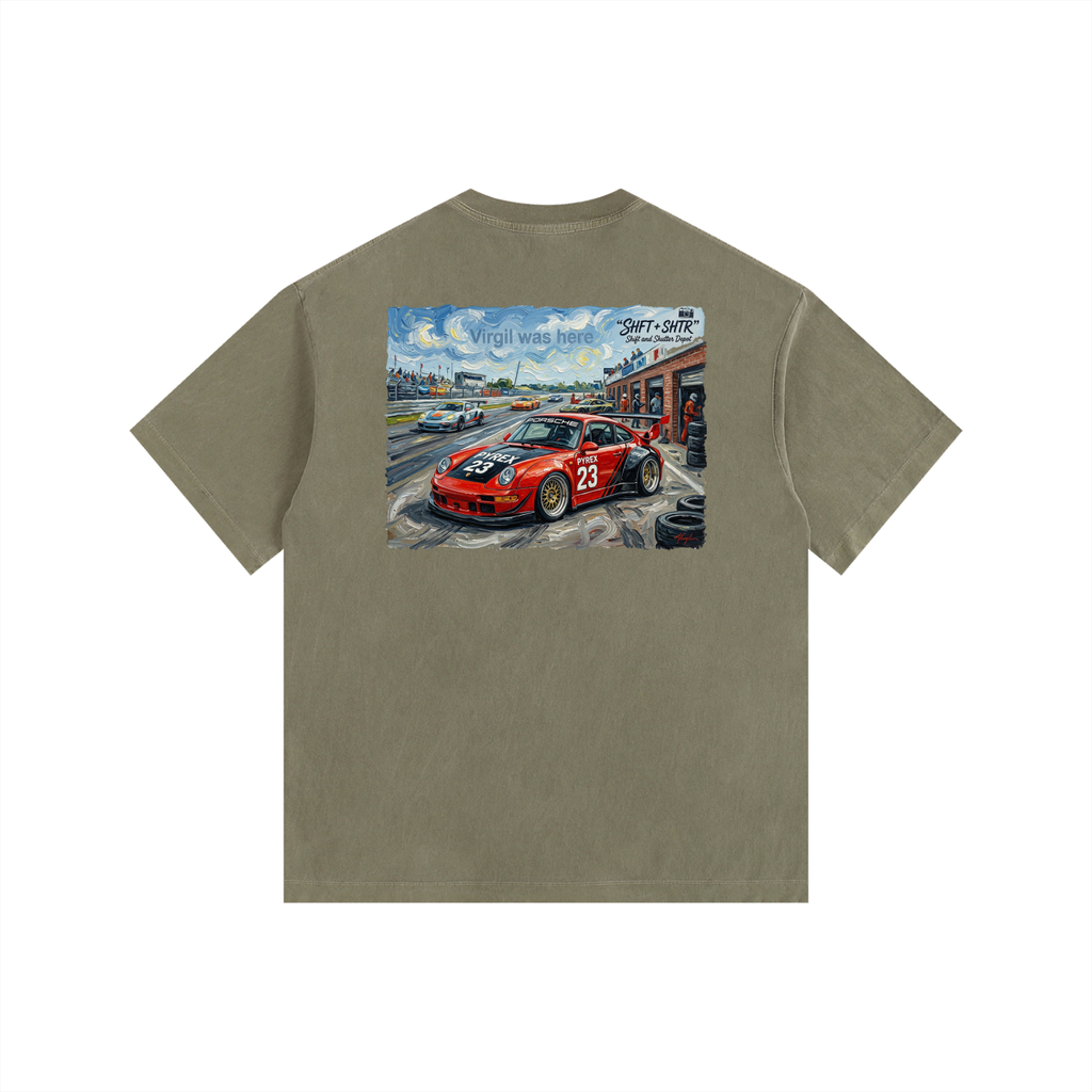 Pyrex Racing Vision Vintage Washed Oversized T-Shirt