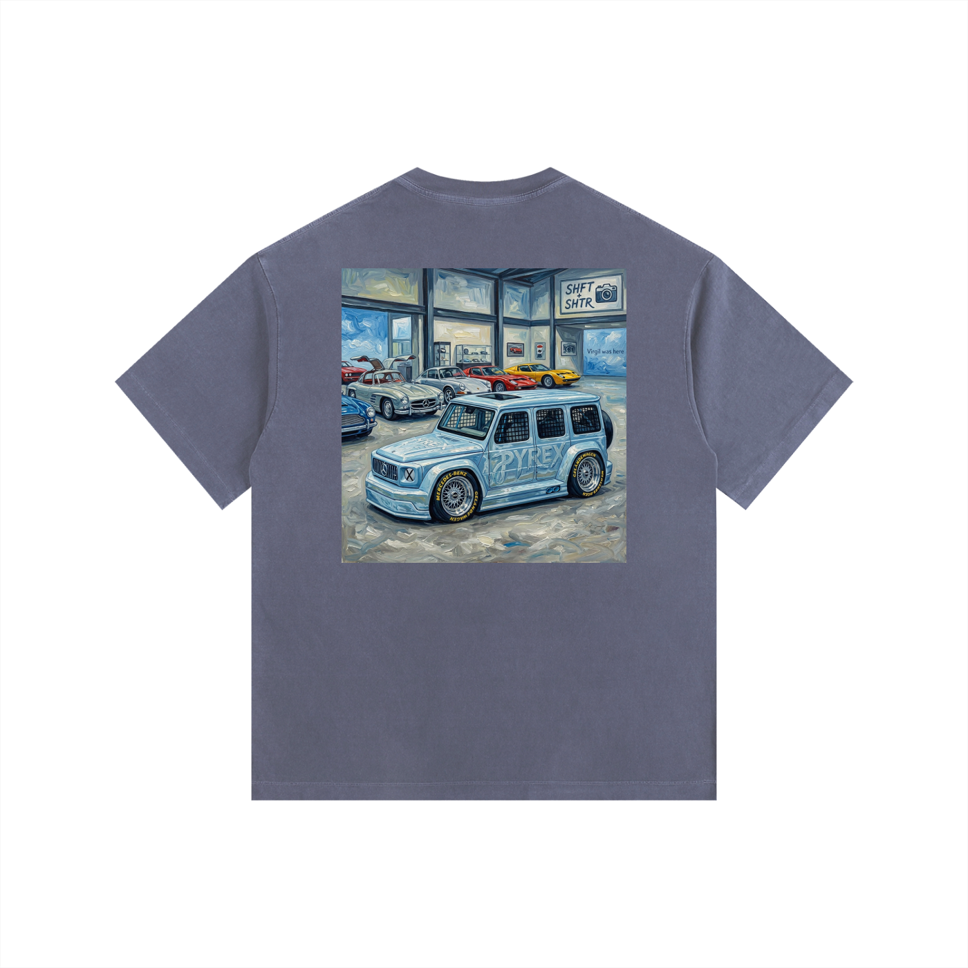 VA Geländewagen GT Vintage Washed Oversized T-Shirt