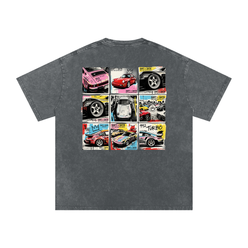 911 Snow Washed Oversized T-Shirt