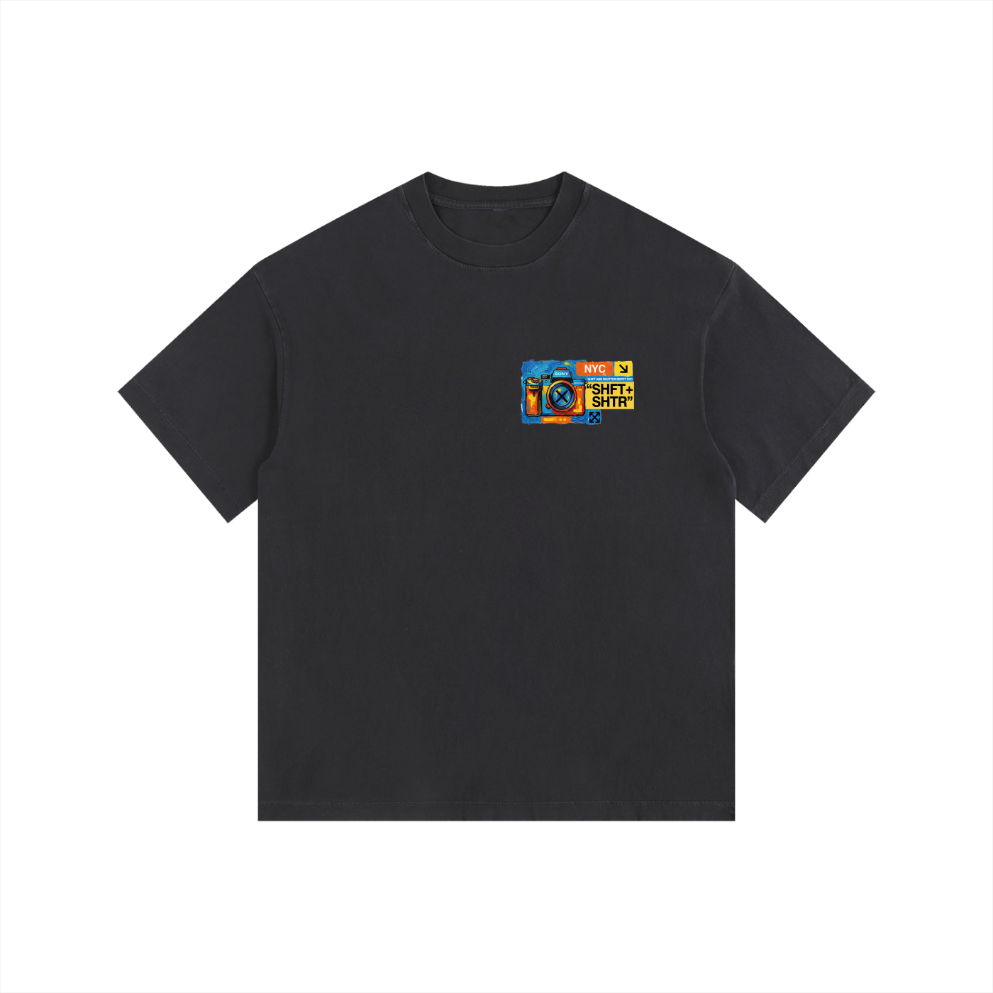 VA Geländewagen Vintage Washed Oversized T-Shirt