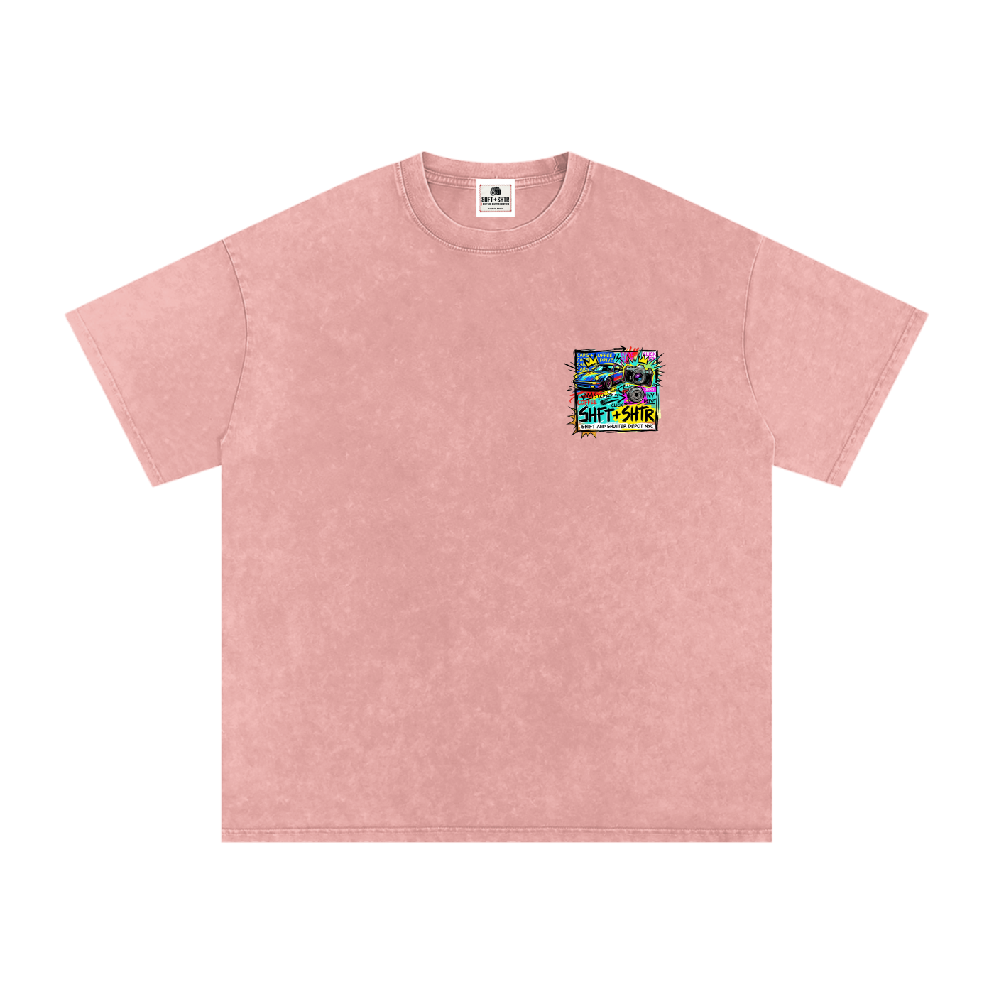Depot Blues Snow Washed Oversized T-Shirt