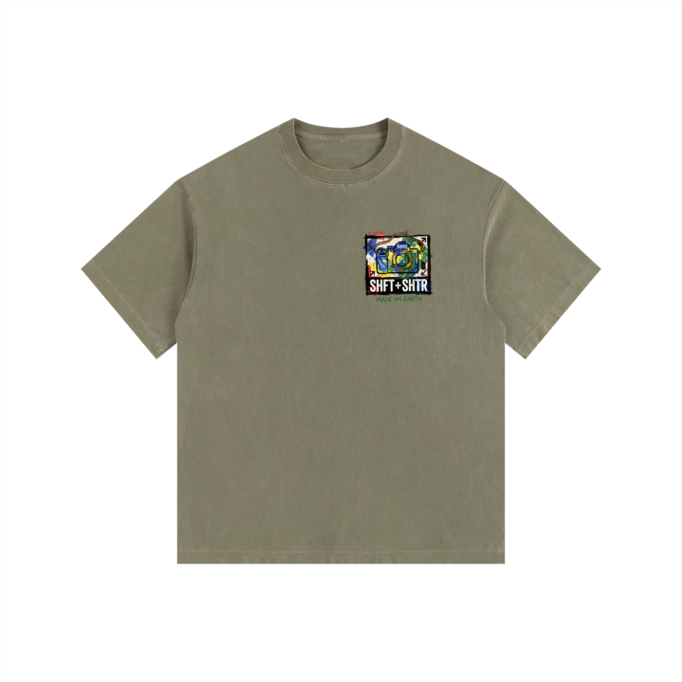 VA Evo II Vintage Washed Oversized T-Shirt