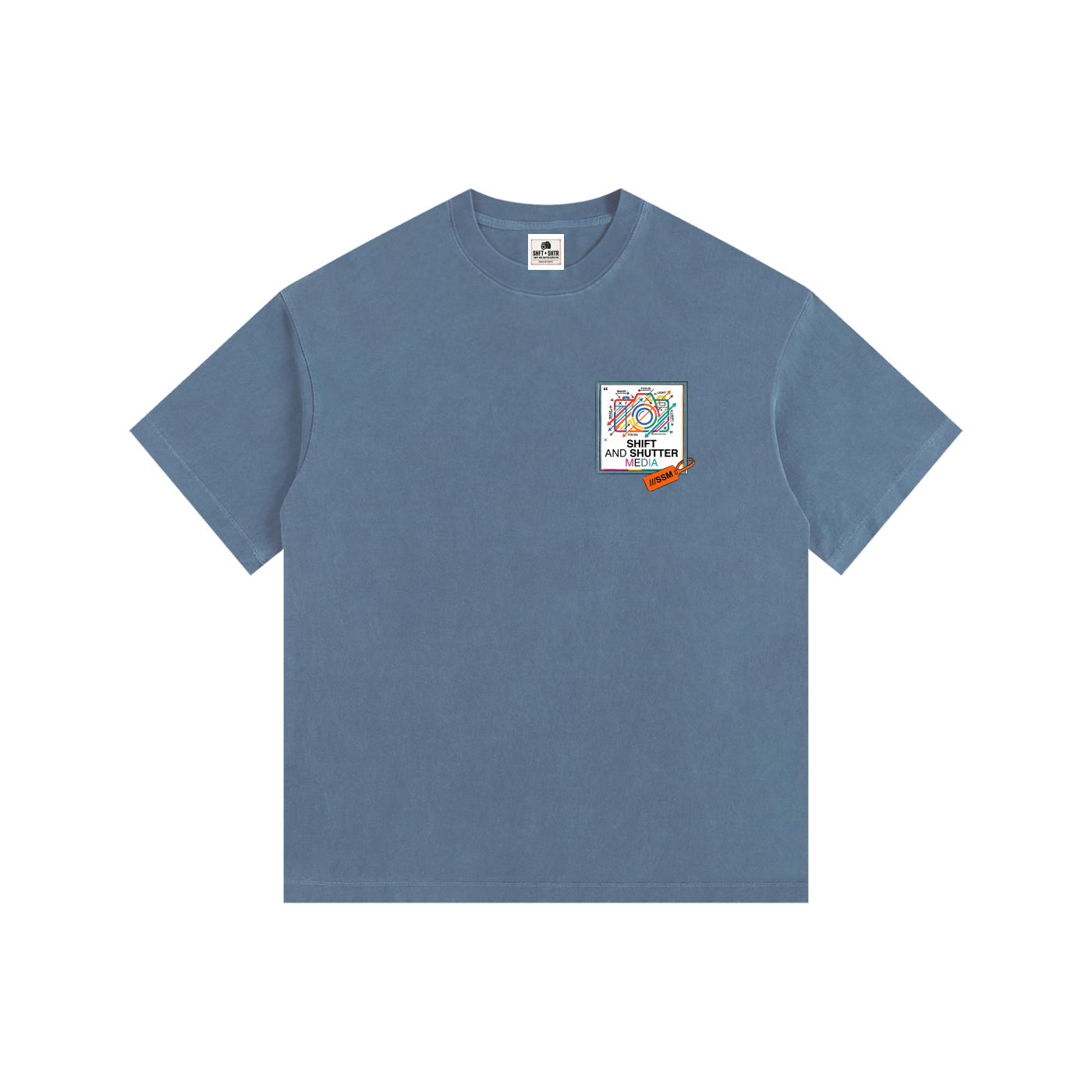 Bokeh Monsters Vintage Washed Oversized T-Shirt