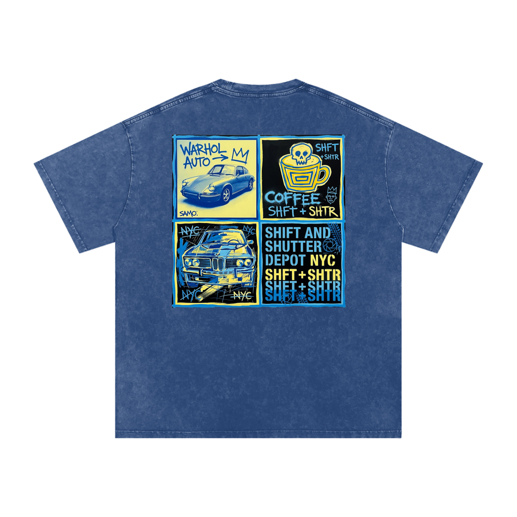 Depot Blues Snow Washed Oversized T-Shirt
