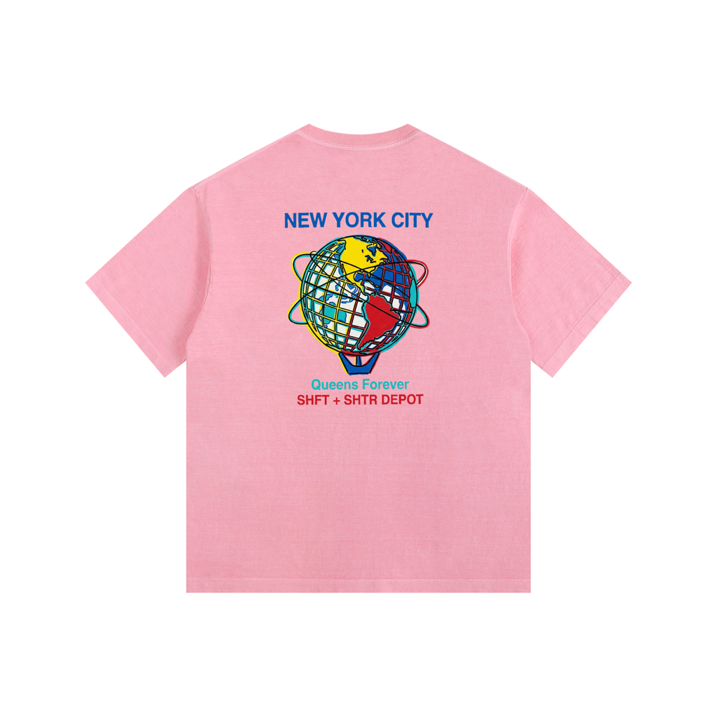Souvenir Vintage Washed Oversized Cotton T-Shirt