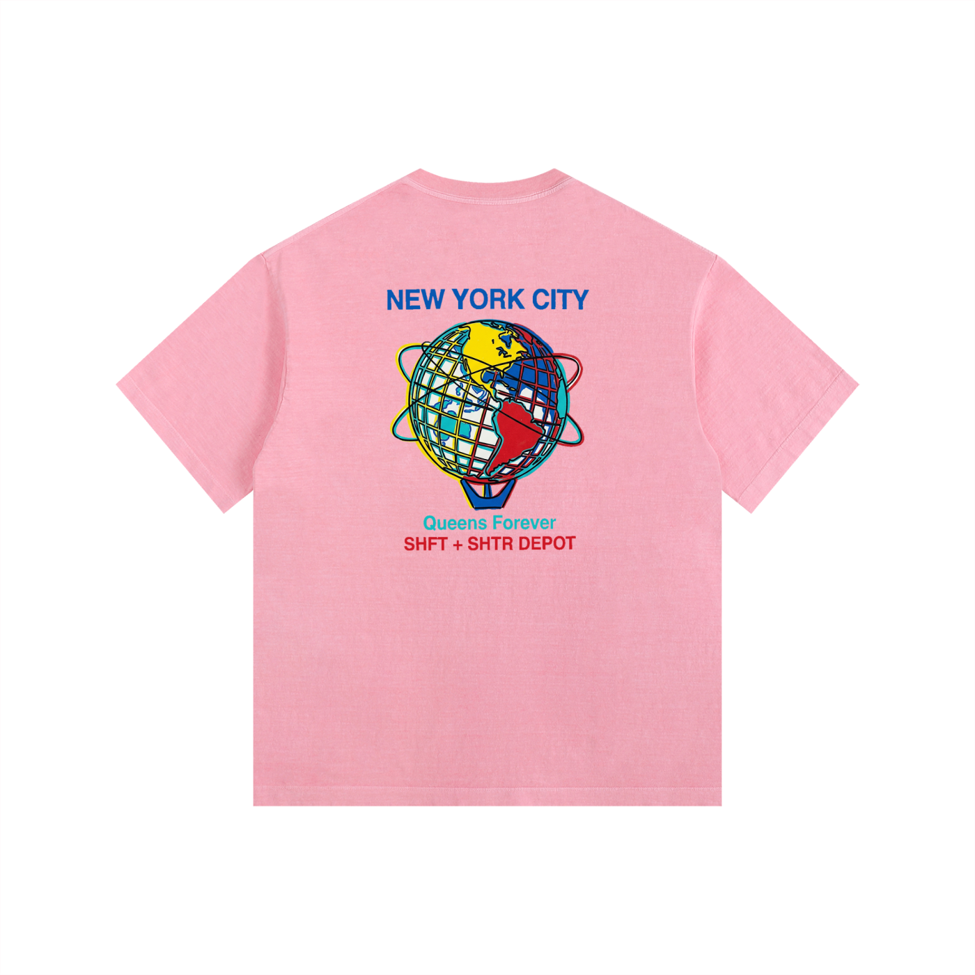Souvenir Vintage Washed Oversized Cotton T-Shirt
