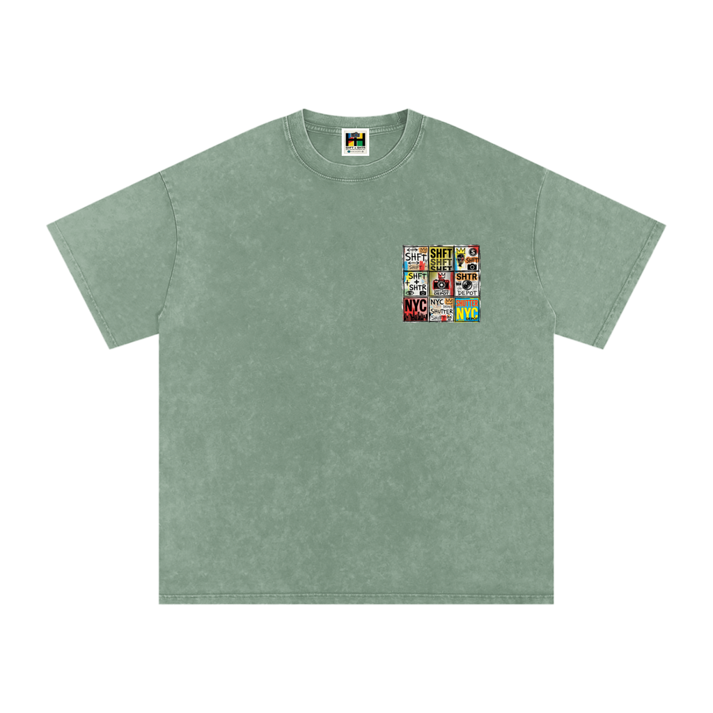New Jack City Snow Washed Oversized  T-Shirt